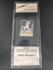 Treat Pro Classic Best Autographs David McCarty Baseball Card Sealed